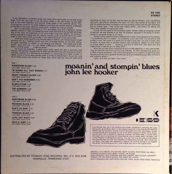 Release: Sings Blues-Vinyl-US-1970-KS 1085, KS-1085-2814108