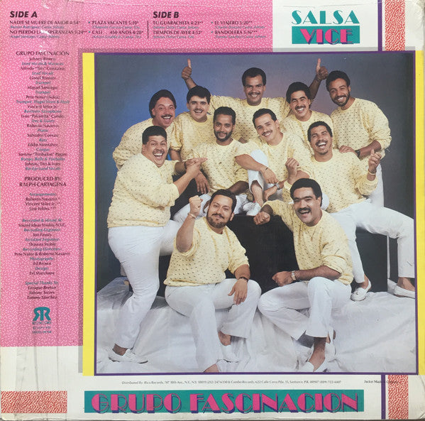 Master Release: Salsa Vice by Grupo Fascinacion