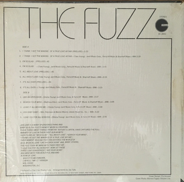 Release: The Fuzz-Vinyl-US-1971-SC-2001-1441774