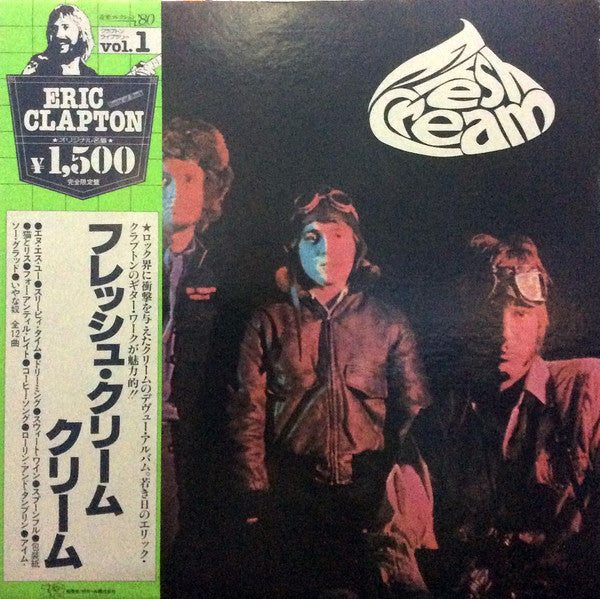 Release: Fresh Cream-Vinyl-Japan-1980-MWX 4001-4872244