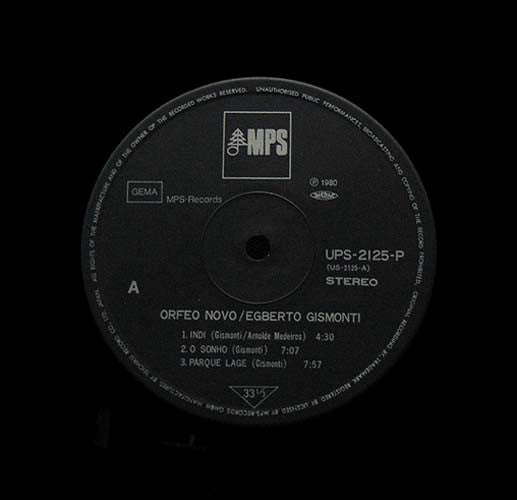 Release: Orfeo Novo-Vinyl-Japan-1980-UPS 2125-P-6759114