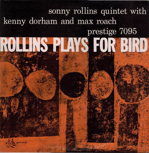 Master Release: Rollins Plays For Bird by Sonny Rollins Quintet