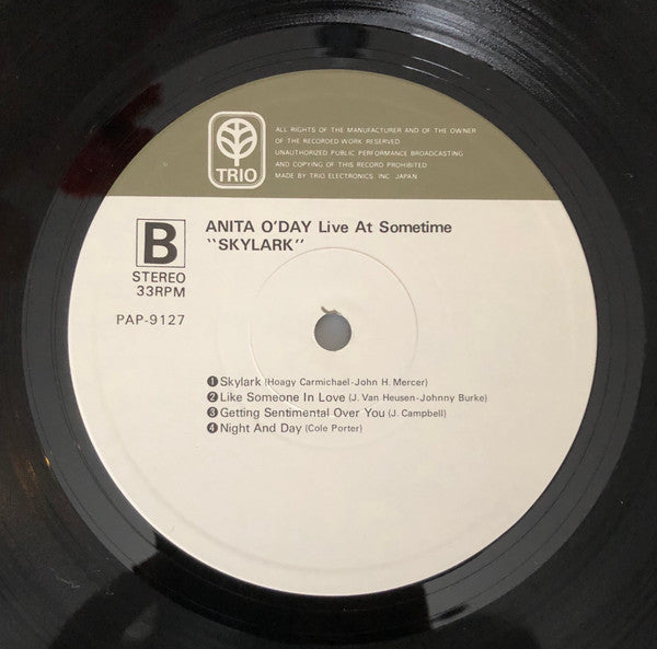 Skylark – Live At Sometime