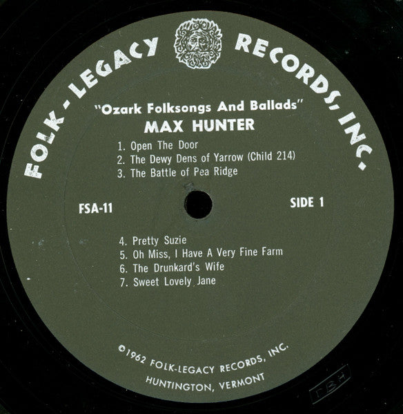 Master Release: Ozark Folksongs And Ballads by Max Hunter