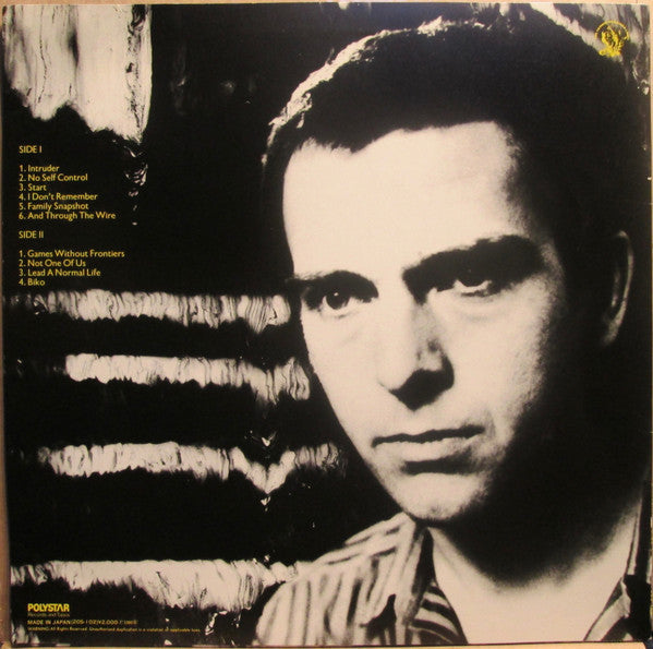 Release: Peter Gabriel-Vinyl-Japan-1984-20S-102-4836317