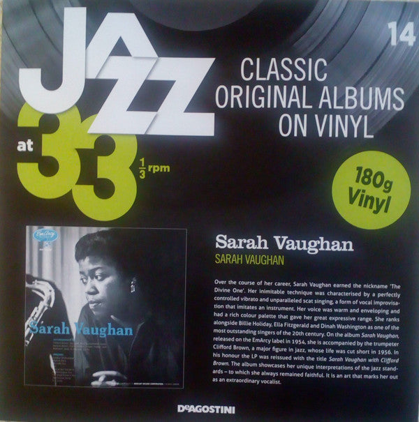 Release: Sarah Vaughan-Vinyl-UK & Ireland-2016-MG 36004-8799630