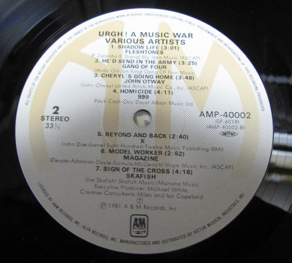 URGH! A Music War