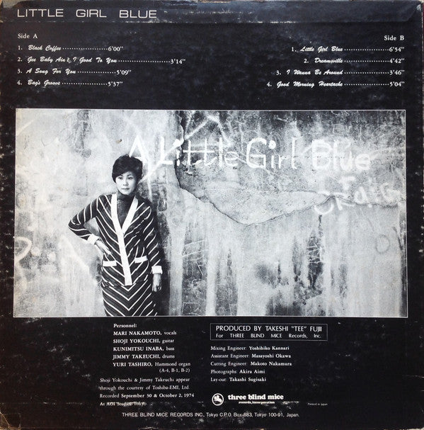 Release: Little Girl Blue-Vinyl-Japan-1979-TBM-2533-8526449