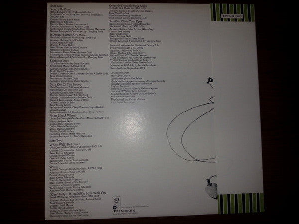Master Release: Heart Like A Wheel by Linda Ronstadt