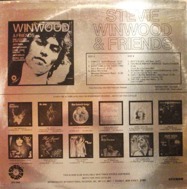 Master Release: Winwood & Friends by Steve Winwood