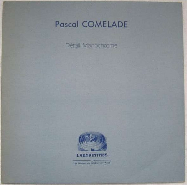 Master Release: Détail Monochrome by Pascal Comelade