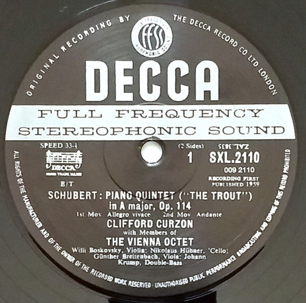 The "Trout" Quintet