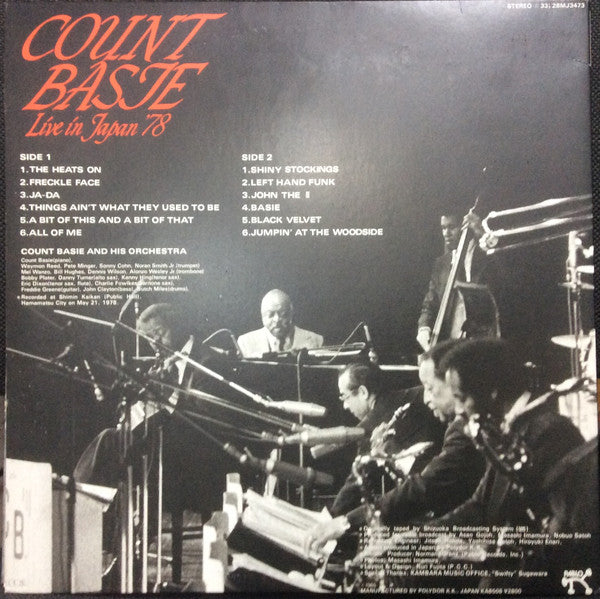 Master Release: Live In Japan '78 by Count Basie