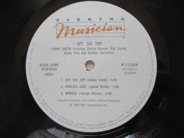 Release: Off The Top-Vinyl-Japan-1982-P-11254-7969280