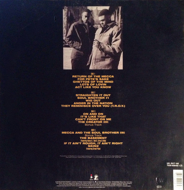 Master Release: Mecca And The Soul Brother by Pete Rock & C.L. Smooth