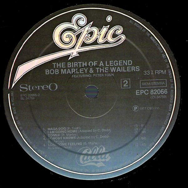 Release: The Birth Of A Legend-Vinyl-Netherlands-None-EPC 82066-6461438