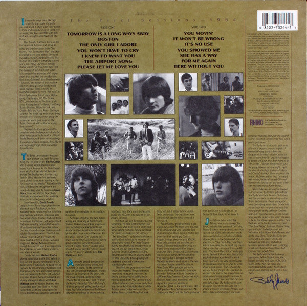 Master Release: ...In The Beginning (The First Sessions - 1964) by The Byrds
