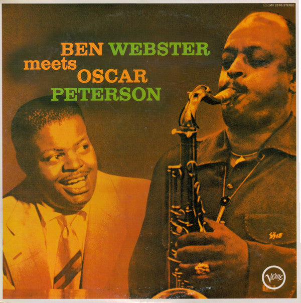 Release: Ben Webster Meets Oscar Peterson-Vinyl-Japan-1980-MV 2670-5066802