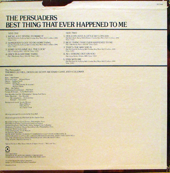 Release: Best Thing That Ever Happened To Me-Vinyl-US-1974-SD 7046-9863698