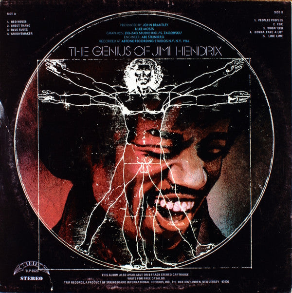 Release: The Genius Of Jimi Hendrix-Vinyl-US-1974-TLP-9523-2208526