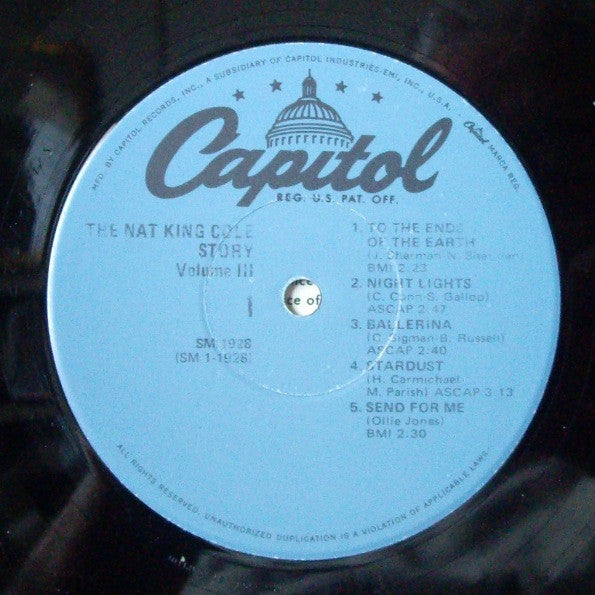 The Nat King Cole Story: Volume 3