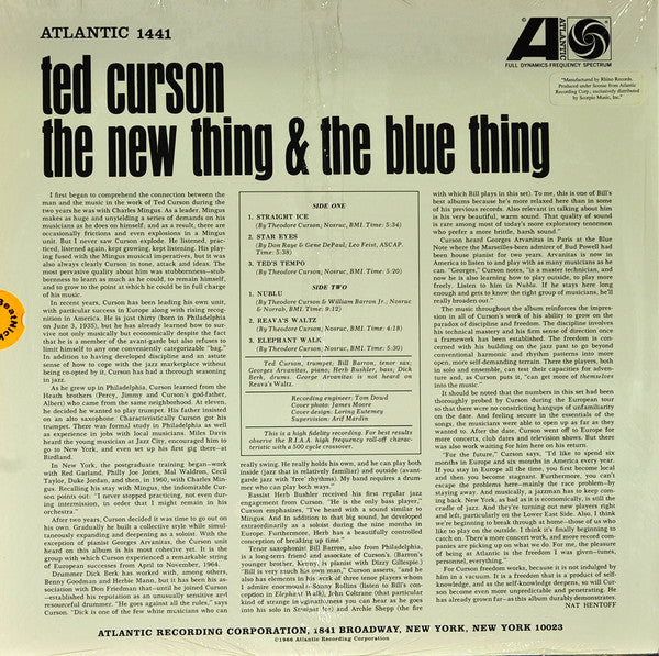 The New Thing & The Blue Thing