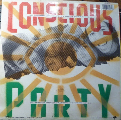 Master Release: Conscious Party by Ziggy Marley And The Melody Makers