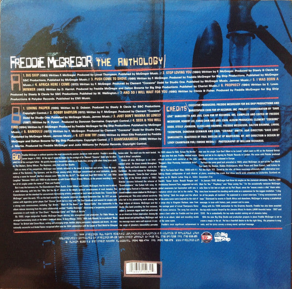 Master Release: The Anthology by Freddie McGregor