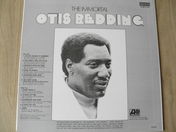 The Immortal Otis Redding