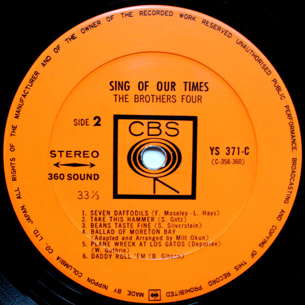 Sing Of Our Times