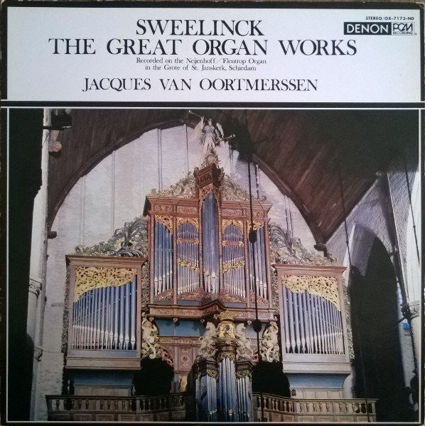 Master Release: The Great Organ Works by Jan Pieterszoon Sweelinck