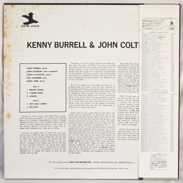 Kenny Burrell & John Coltrane