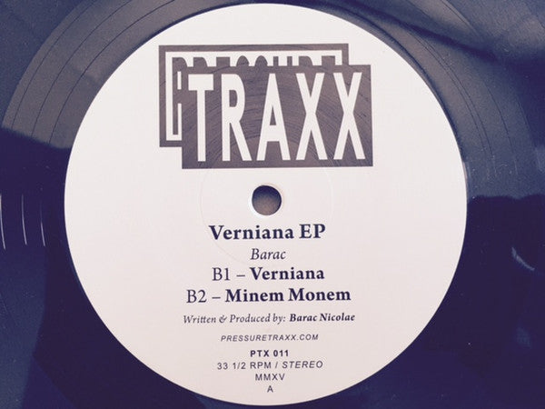 Master Release: Verniana EP by Barac