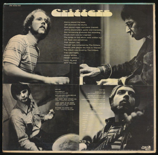 Master Release: The Critters by The Critters