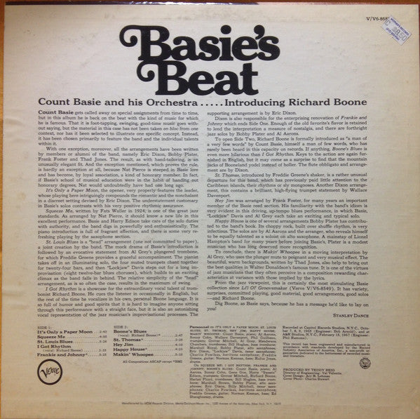 Master Release: Basie's Beat by Count Basie Orchestra