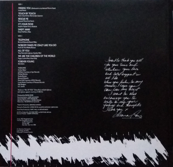 Release: Swept Away-Vinyl-UK-1984-Ross 1, EJ 24 0225 1-1974691