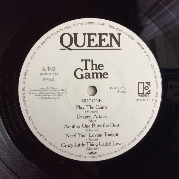 Release: The Game-Vinyl-Japan-1980-P-10875E-9333978