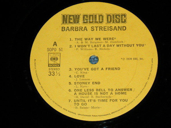 New Gold Disc
