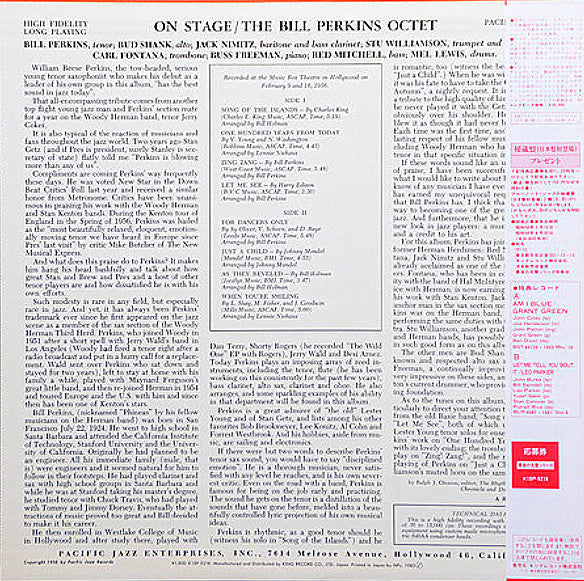 Release: On Stage-Vinyl-Japan-1983-K18P-9218, PJ-1221-6669685