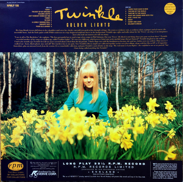 Release: Golden Lights-Vinyl-UK-1996-RPMLP 108-7801963