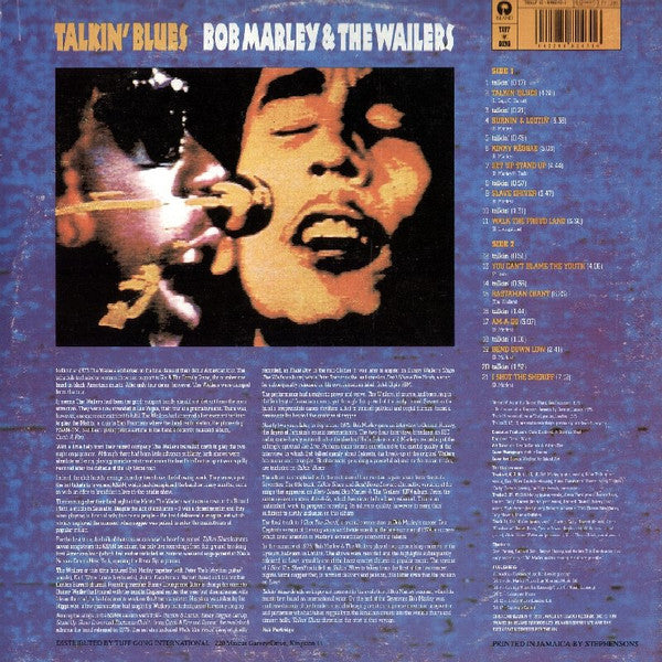 Master Release: Talkin' Blues by Bob Marley & The Wailers