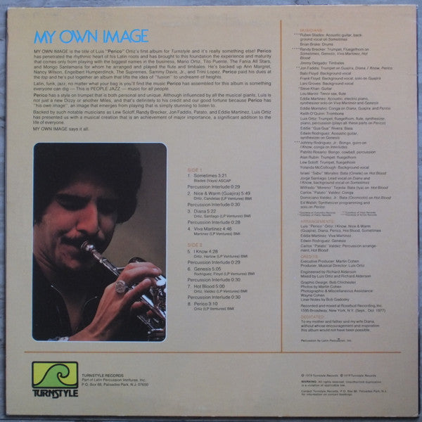 Master Release: My Own Image by Luis "Perico" Ortiz
