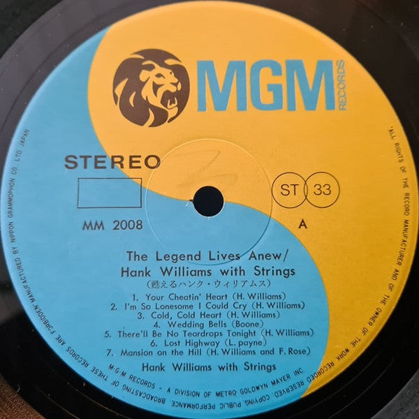 The Legend Lives Anew - Hank Williams With Strings