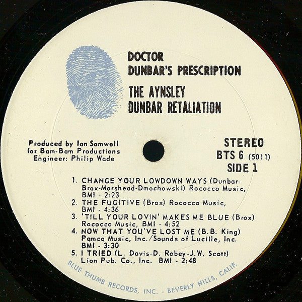 Doctor Dunbar's Prescription