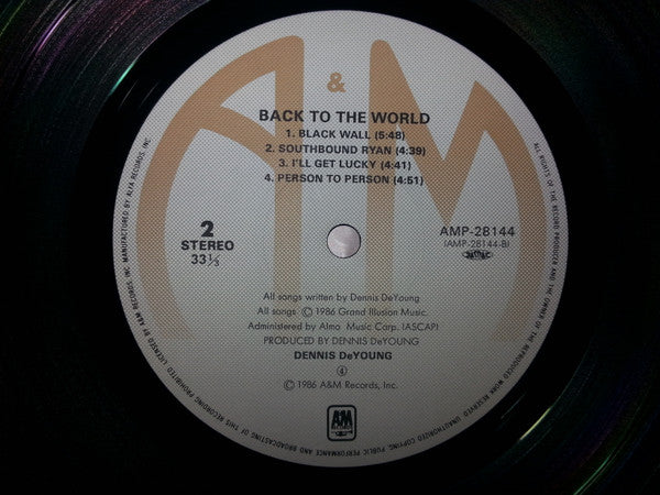Back To The World