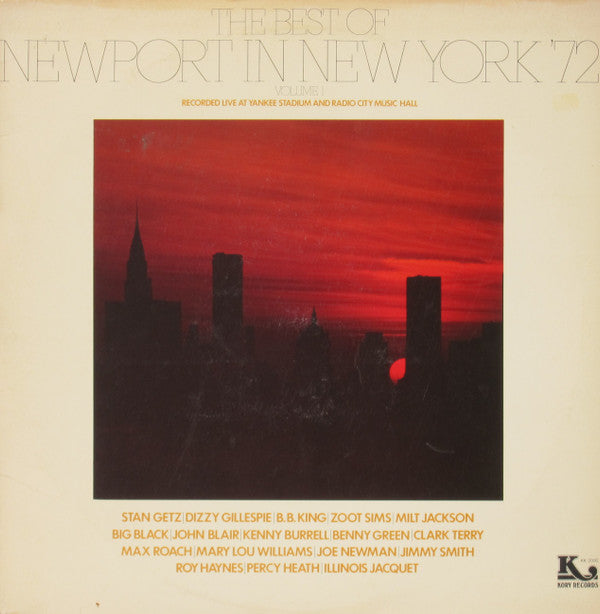 Release: The Best Of Newport In New York '72 (Volume 1)-Vinyl-US-1976-KK 2000-4119528