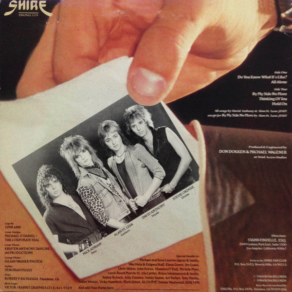 Release: Shire-Vinyl-US-1984-E-1119, E-1119-3782924