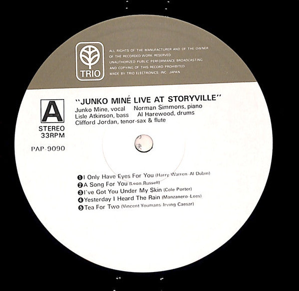 Live At Storyville