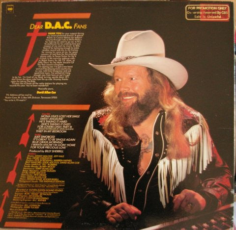 Master Release: Just Divorced by David Allan Coe