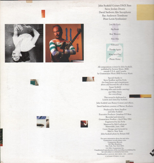 Release: Electric Outlet-Vinyl-Japan-1984-C28Y0098-8777632